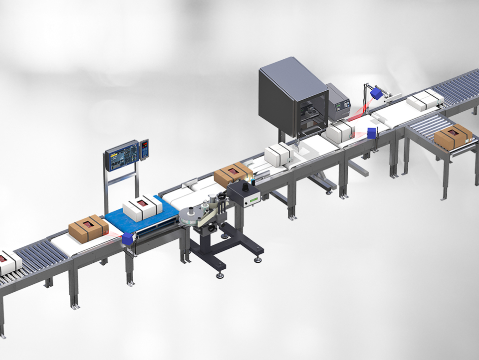 Automatic Box Weigh Labelling